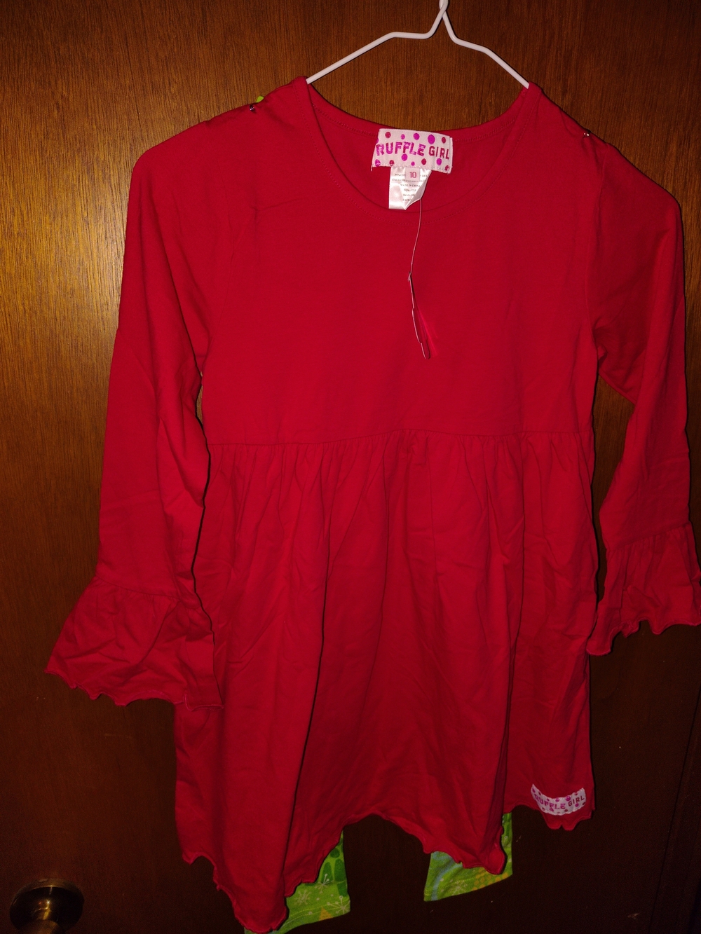 Set Of 4 Set Ruffle Girl Out Fits - Picture 10 of 10